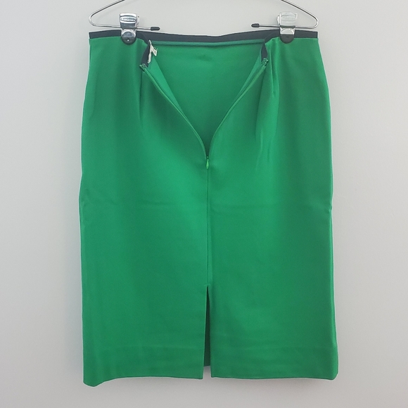 Boden Kelly Green pencil skirt size 12 petite - Picture 3 of 7